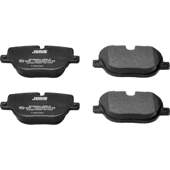Brzdová destička Sada brzdových destiček, kotoučová brzda JURID 573342J