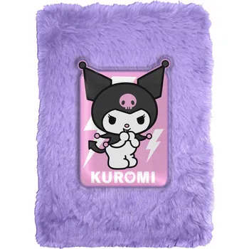 Zápisník Zápisník A5 Kids Licensing Kuromi fialový