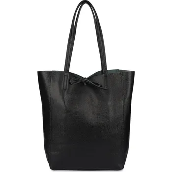 Kabelka Beltimore kabelka z pravé kůže černá