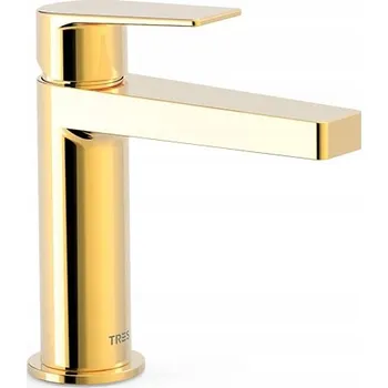 Vodovodní baterie Stojánková umyvadlová baterie Tres Project zlatá