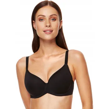 Podprsenka Gorteks bezešvá podprsenka černá velikost 95F