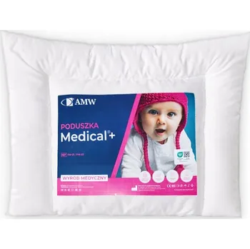 Polštář Antialergický plochý POLŠTÁŘ pro děti 50x60 cm, prošívaný, Medical, s atestem