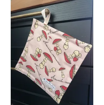 Chňapka Les Houbeles Chňapka "Muchomůrky" - světle růžové