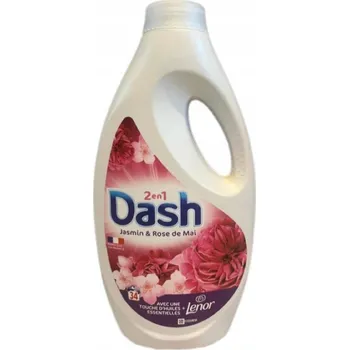 Prací prostředek Dash 2en1 Jasmin & Rose de Mai Gel Gel na praní 34p 1,5L