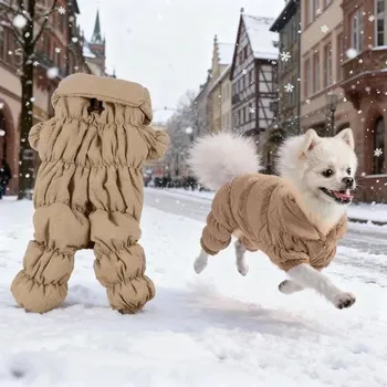 Kosmetika pro psa Kukaster Psí bunda, Psí kabát, Psí svetr, Nepromokavý zimní kabát pro psy, Větruodolná zimní vesta,