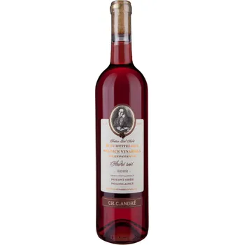 Šlechtitelská stanice vinařská Velké Pavlovice André rosé