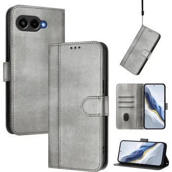 VSECHNONAMOBIL 130369 LINEAR Peněženkový obal pro T Phone 3 šedý