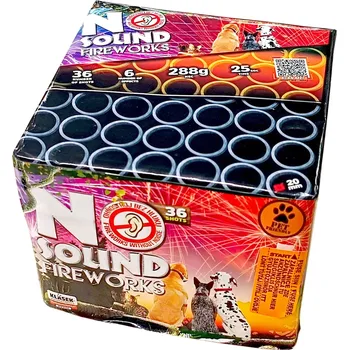 Zábavní pyrotechnika Ohňostroj NO SOUND 36 ran 20mm