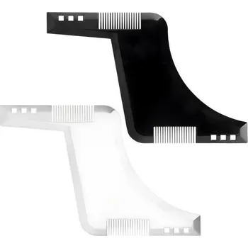 hřeben Stylingový nástroj Losuya s integrovaným hřebenem pro ideální linii vousů a tvarování obličeje, 2