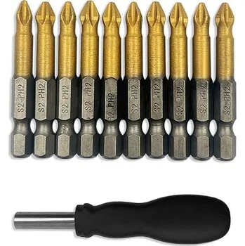 Šroubovák Sada magnetických šroubováků DanziX PH2 50mm, magnetické šroubováky, sada šroubováků