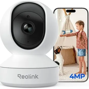 Sada domovního alarmu Vnitřní bezpečnostní kamera Reolink 2K, 360° záběr s Wi-Fi a automatickým sledováním, dětská