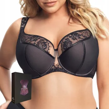 Podprsenka Gorsenia podprsenka polovyztužená černá velikost 70I