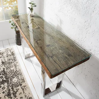 Konzolový stolek Konzolový stolek BARRACUDA 120 CM masiv teak