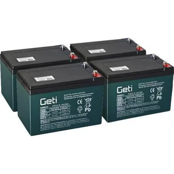 Trakční baterie Trakční olověný akumulátor 48V 12Ah GETI