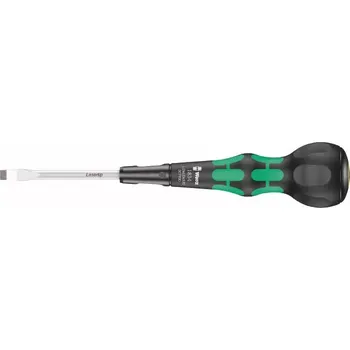 Šroubovák Wera 007900 Plochý šroubovák Kraftform Ball-Grip typ 1834, dílenská čepel, 1 x 6 x 100 mm (W05007900001)