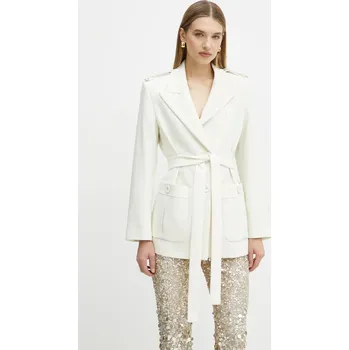 Dámské sako Blazer s příměsí vlny Luisa Spagnoli 541517 béžová 01X, vel. M