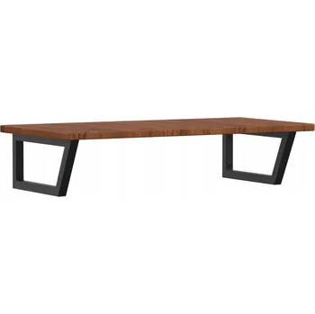 Koupelnový nábytek KONZOLOVÁ SKŘÍŇKA POLICE ZÁVĚSNÁ DUB POD UMYVADLO LOFT