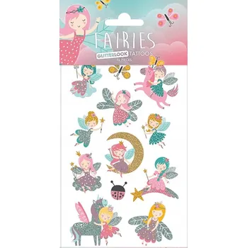 Odstranitelné tetování Tetování Víly TM Essentials 12 ks