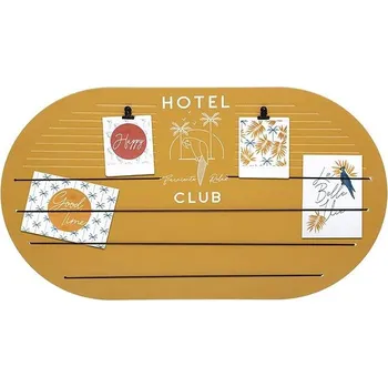 Rám na obraz Atmosphera Fotorámeček 68 × 38 cm, s gumičkami, žlutý