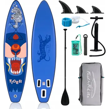 SUP DESKA NA PLAVÁNÍ 335 cm NAFUKOVACÍ NAFUKOVACÍ STAND UP PADDLE S PÁDLEM