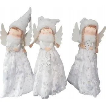 Vánoce ANDÍLEK VÁNOČNÍ DEKORACE / OZDOBA NA LÁHEV