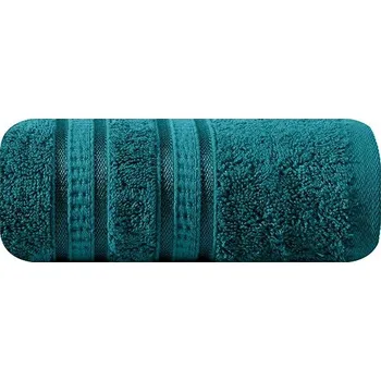 Eurofirany Bamboo Mila osuška 70 × 140 cm, tmavý tyrkys