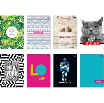 Sešit Sešit A5 s mřížkou Interdruk, 60 listů