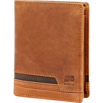 Peněženka NORDEE peněženka přírodní kůže hnědá - muž