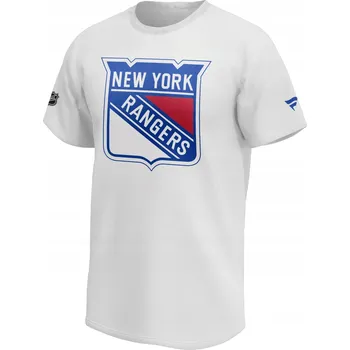 Pánské tričko Pánské tričko New York Rangers NHL Mid Essentials Crest T-Shirt Velikost: S