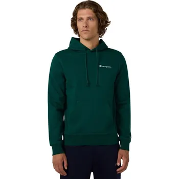 Pánská mikina Pánská mikina Champion s kapucí zelená 221790 GS584 pánské L