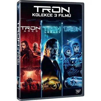 DVD film Tron kolekce 1-3 (3 DVD)