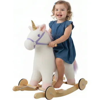 Odrážedlo HOUPACÍ KONÍK 2v1 ODRÁŽEDLO HOUPAČKA ODRÁŽEDLO DÁREK K 1. NAROZENINÁM GUMOVÁ KOLA