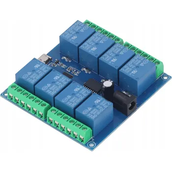 IP kamera USB ovladač s 8kanálovým relé modulem zdarma