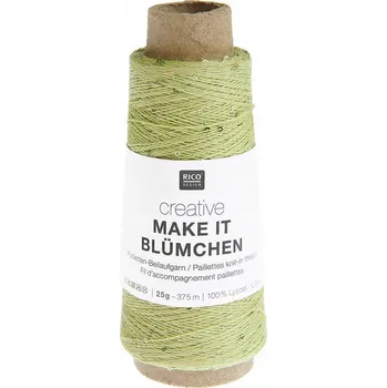 Nit Nit s flitry Rico Design Creative Make It Blümchen 014 pistáciová
