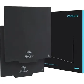 Sada 2 kusů magnetických flexibilních podložek 235 x 235 x 1 mm pro Ender 3 Odnímatelná tisková plocha Snadné sejmutí modelu