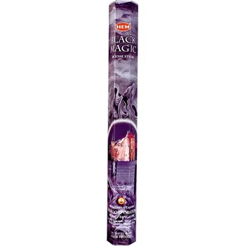 Čajovna Vonné tyčinky HEM 20 ks BLACK MAGIC Indické vonné tyčinky