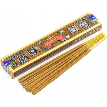 Vonná tyčinka Přírodní vonné tyčinky Super Hit Tuscan Leather Incense Satya 15g