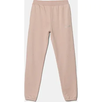 Chlapecké kalhoty Dětské tepláky Guess J5RQ13.KCLJ0.PPYA růžová 30X, vel. 136-146