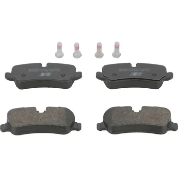 Brzdová destička Sada brzdových destiček, kotoučová brzda JURID 572522J