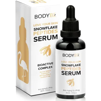 Pleťové sérum BODYBE SNOWFLAKE PEPTIDES SERUM - Přírodní botox - Liftingové anti-age sérum - 30ml