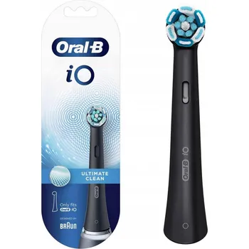 Elektrický zubní kartáček Hlavice k zubnímu kartáčku pro elektrický zubní kartáček Oral B iO Ultimate Clean Black