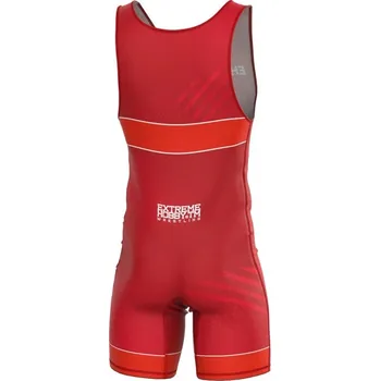 Dámské spodní prádlo Extreme Hobby Zápasnický trikot pro děti Polsko Prime Červený 116