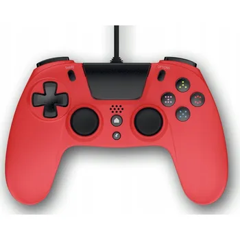 Gamepad Drátový ovladač Drátový Ovladač pro PS4 Gioteck VX-4 Červený