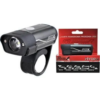 IP kamera Přední světlo na kolo PROX HYDRA 400lm USB 2LED