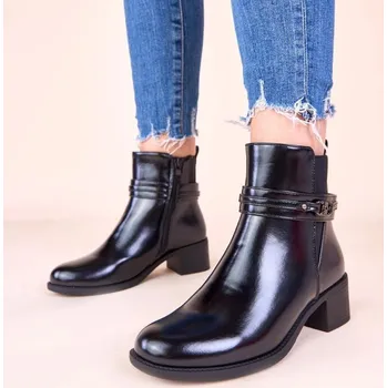 Dámská zimní obuv Boty na podpatku model 222370 Solea 39