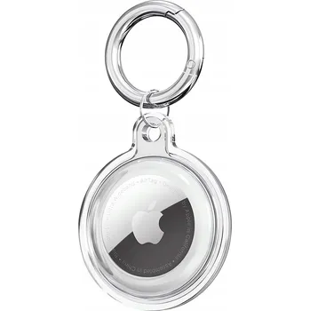 OCHRANNÉ POUZDRO / OBAL S PŘÍVĚSEK NA KLÍČE NA KLÍČE PRO APPLE AIRTAG S KARABINOU