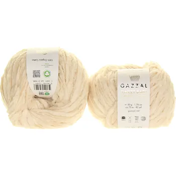 Příze Gazzal Sweet Baby organic cotton 2601 ecru