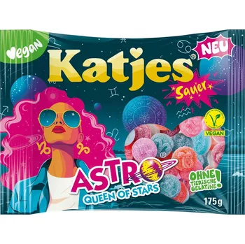 Bonbon Želé Bonbony bonbóny Astro Queen Katjes 175 g