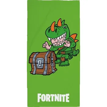 Bavlněný ručník | osuška Fortnite 70x140 cm Zelená
