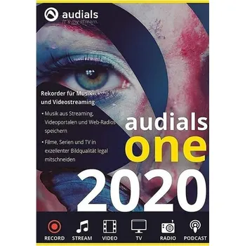 Audials One 2020 Code in a Box včetně DVD